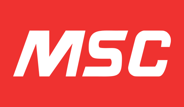 MSC Industrial Q1 2026 performance dashboard showing 4% average daily sales growth, 40.7% gross margin, 8.4% adjusted operating margin, and 18% adjusted incremental operating margin with segment highlights for core customers, public sector, national accounts, solutions, and web marketing.