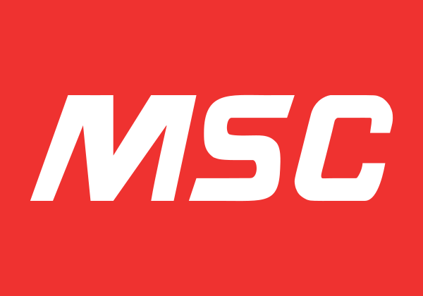 MSC Industrial Q1 2026 performance dashboard showing 4% average daily sales growth, 40.7% gross margin, 8.4% adjusted operating margin, and 18% adjusted incremental operating margin with segment highlights for core customers, public sector, national accounts, solutions, and web marketing.