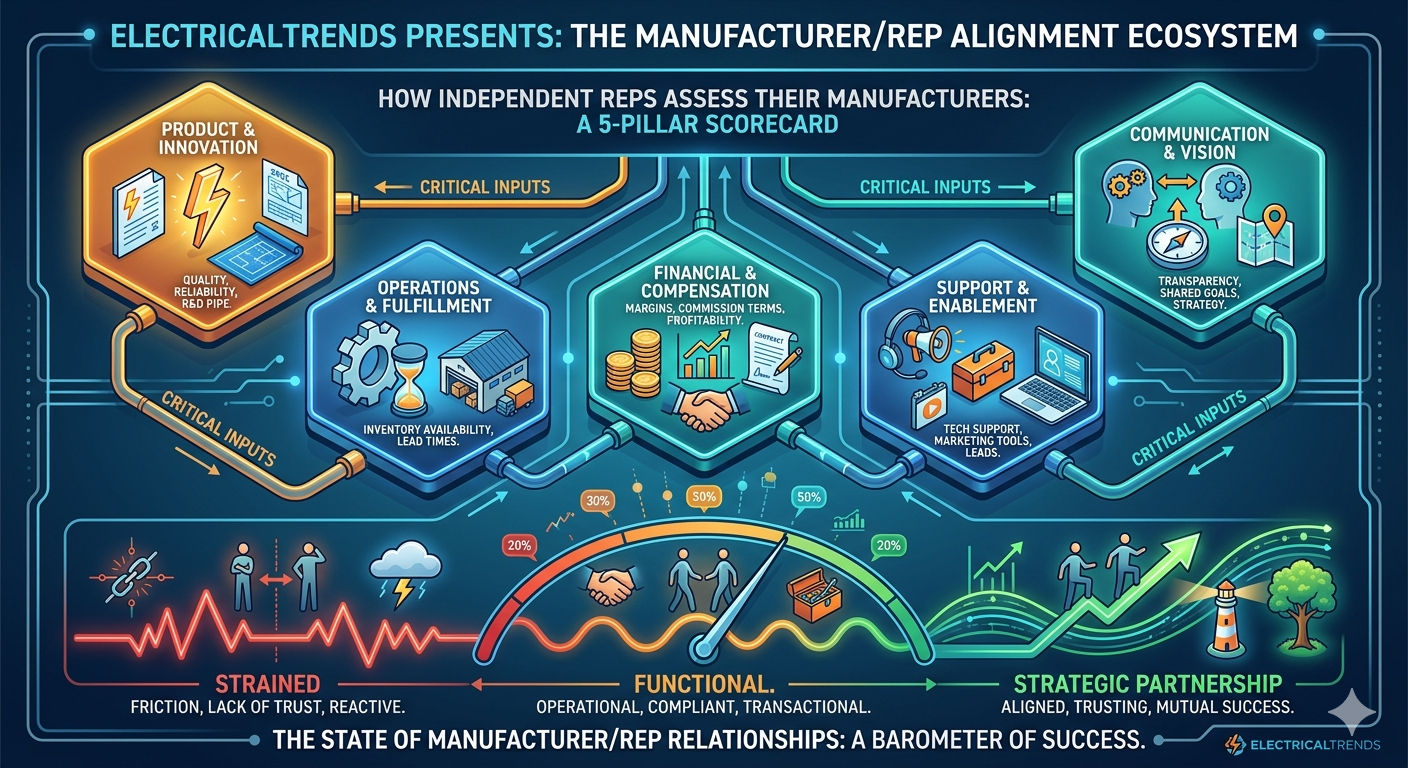 How Manufacturer Reps Evaluate Their Manufacturers