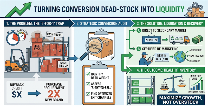 Turning Conversion Dead Stock into Liquidity - Central Surplus