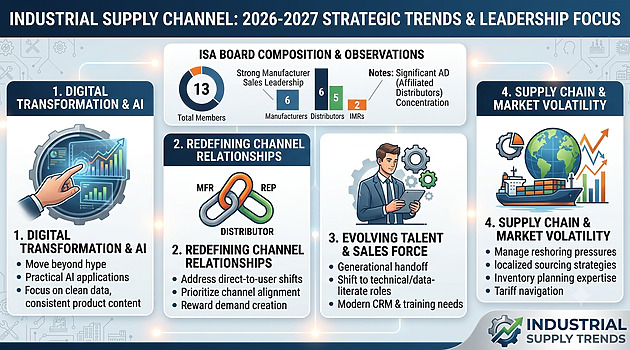 Welcome to the 2026-2027 ISA Board of Directors BOD - Industrial Supply Trends